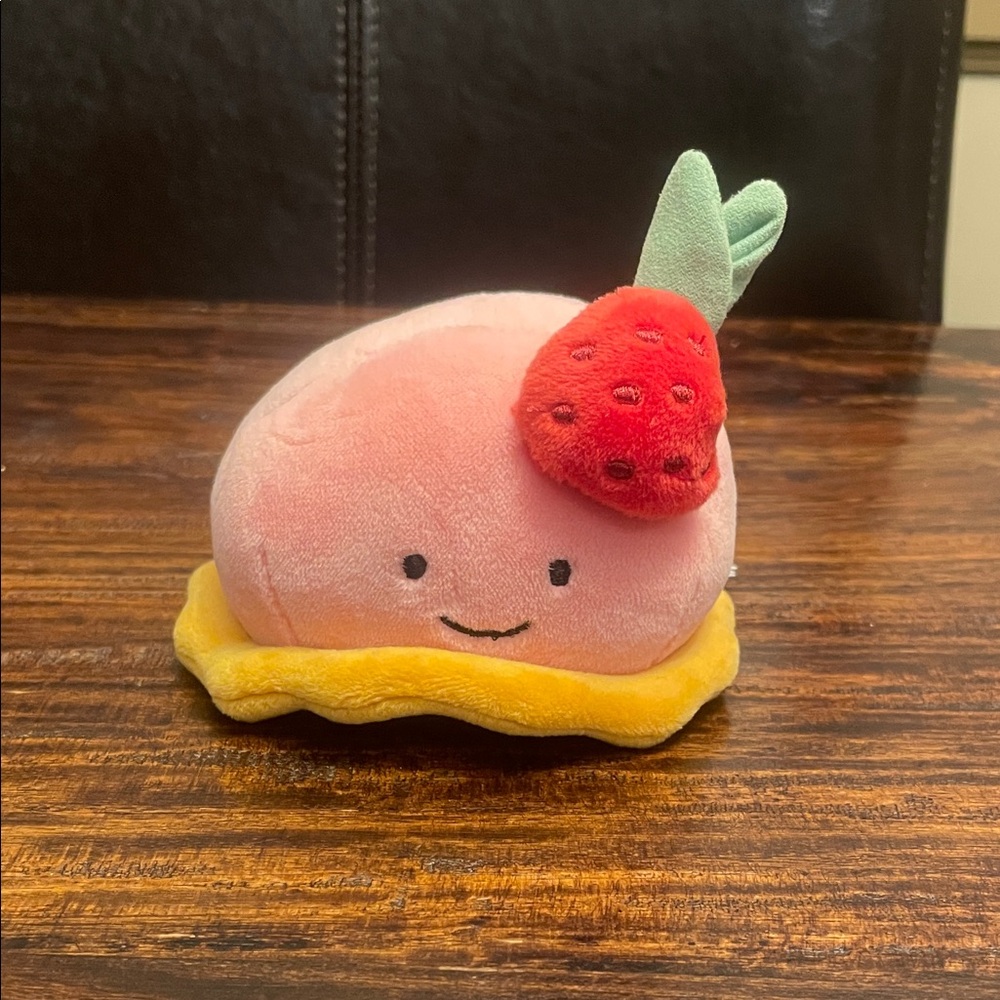 Jellycat Pretty Patisserie Dome Strawberry — RETIRED